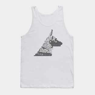 "LOKA" German Shepherd Print Tank Top